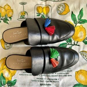 Leather mules by Lord & Taylor size 8